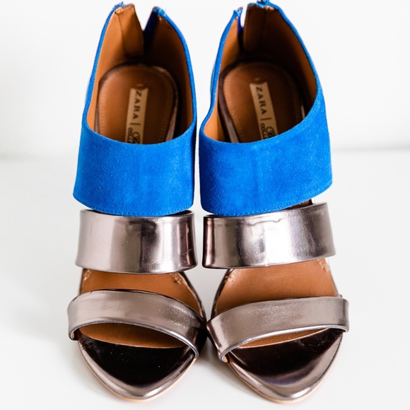 ZARA high heel sandals - 36 / US6 - NEW - Picture 2 of 8